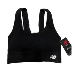 NWT New Balance Black Sports Bra